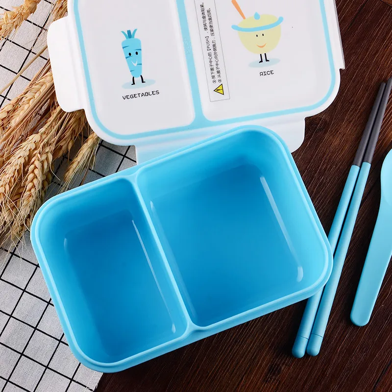 В японском стиле bento box среднего возраста обед коробки Портативный microwaveble посуда