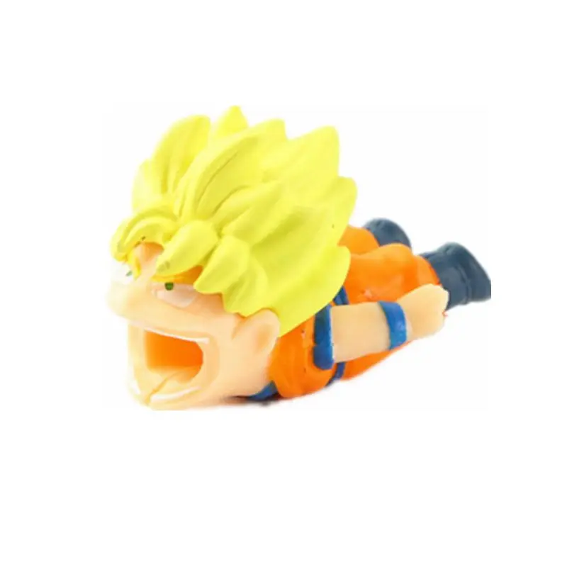 Цельный кабель Bite Dragon Ball USB протектор для телефона обмотка Органайзер Аниме фигурки безопасная защита Bite аксессуары для телефонов