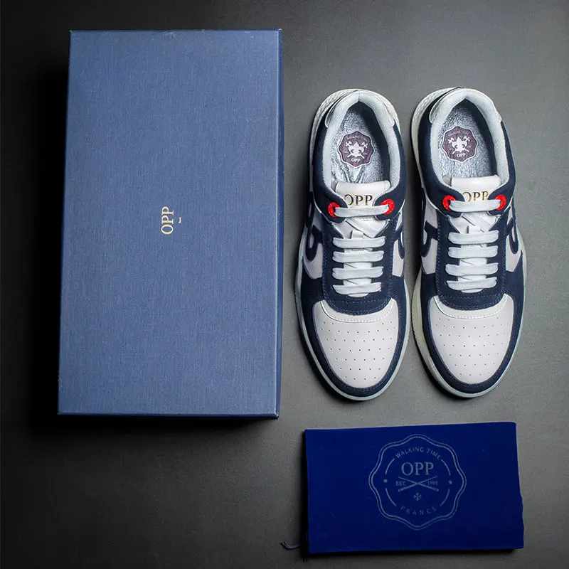 Мужские кроссовки из джинсовой ткани OPP уличные дышащие модная повседневная