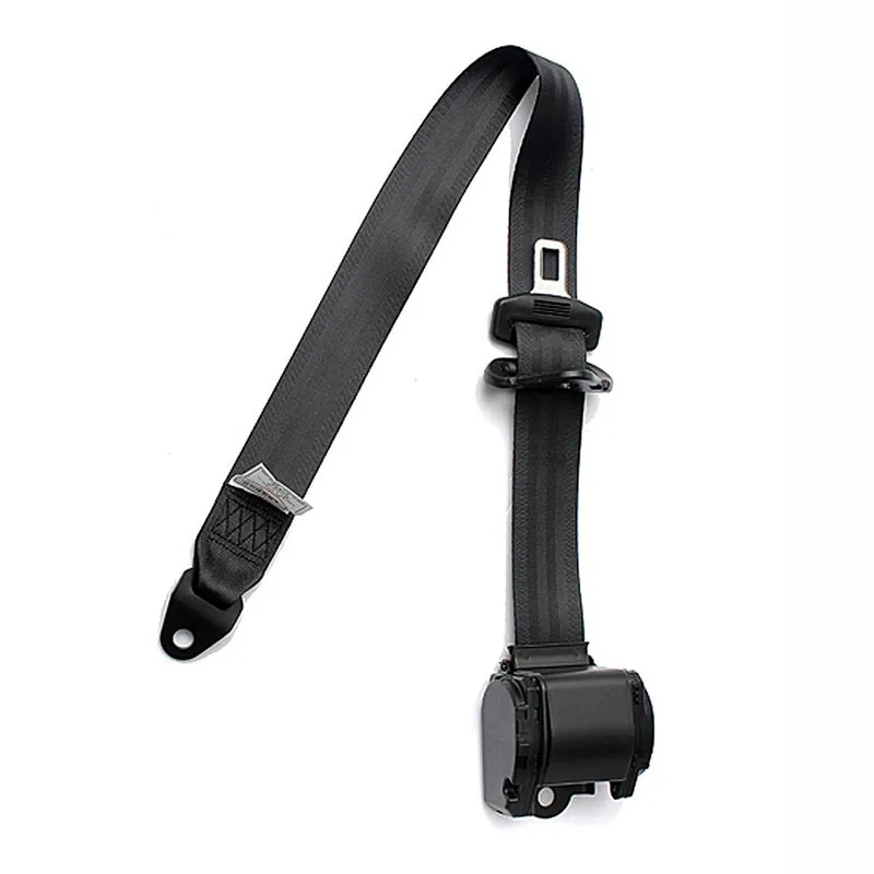 EMark Certified ELR 3 Point Retractable Car Safety Seat Belts Lap Belt Seatbelts for Auto Cars With Curved Rigid Buckle | Автомобили и