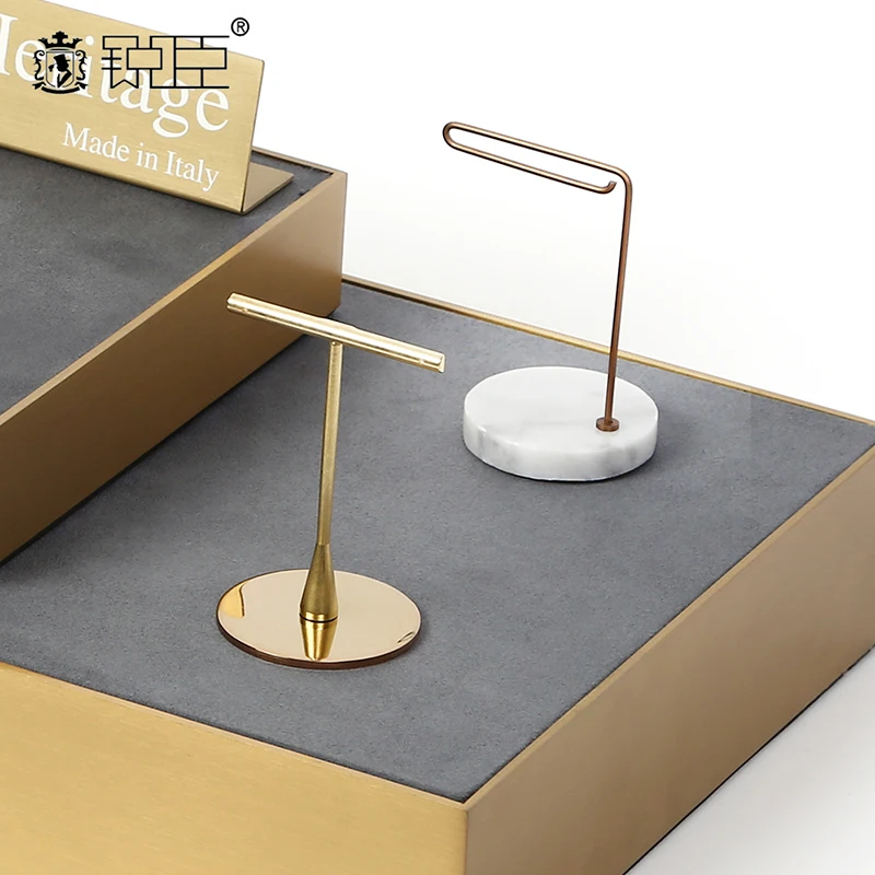 Дисплей ювелирных изделий стенд Организатор мрамора | Украшения и аксессуары