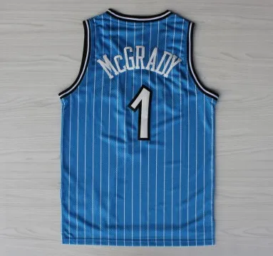 Трейси Макгрейди Джерси 1 Дешевые Возврат Ретро Баскетбол Трикотажные Рубашки