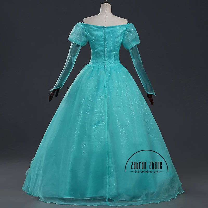 Бесплатная доставка модное платье Ариэль принцесса косплей костюм для женщин