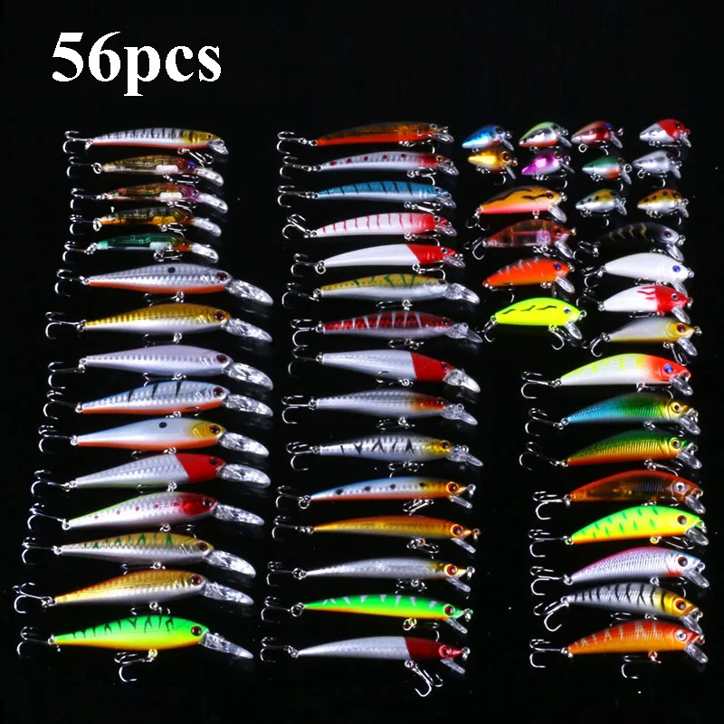 56 шт./упаковка зимняя искусственная Рыболовная Снасть | Спорт и развлечения