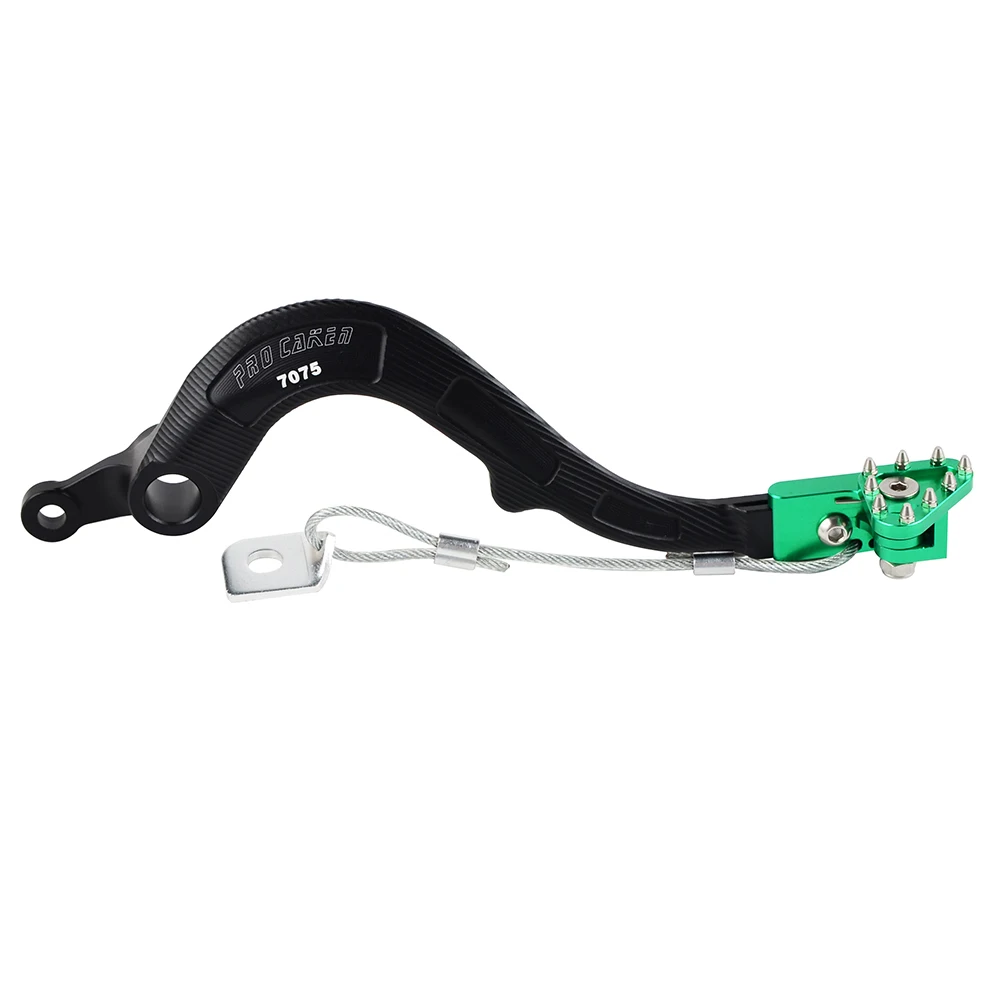 Подножка для ног Колки рычаг заднего тормоза Kawasaki KX450F 2007-2017 KLX450R 2008-2009 KX 450F 450 F KLX 450R