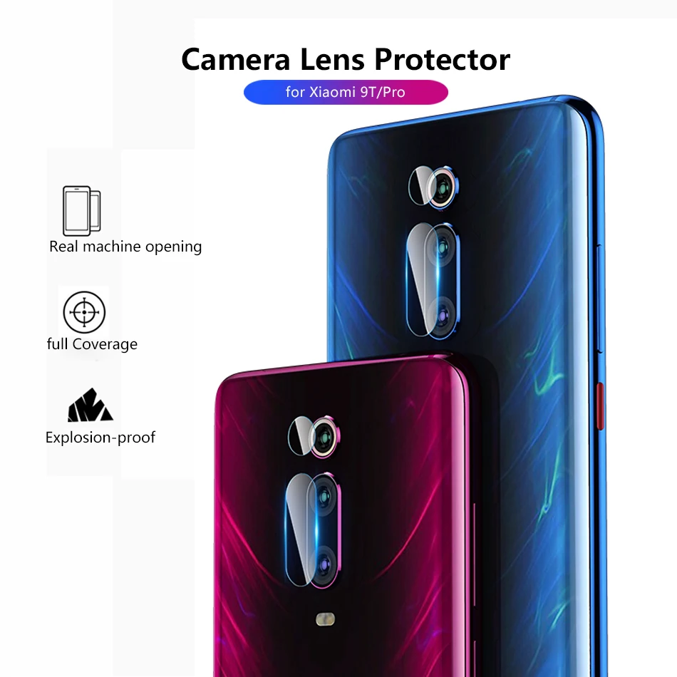Защитная пленка для задней камеры Mi 9T защитная из мягкого стекла Xiaomi Pro