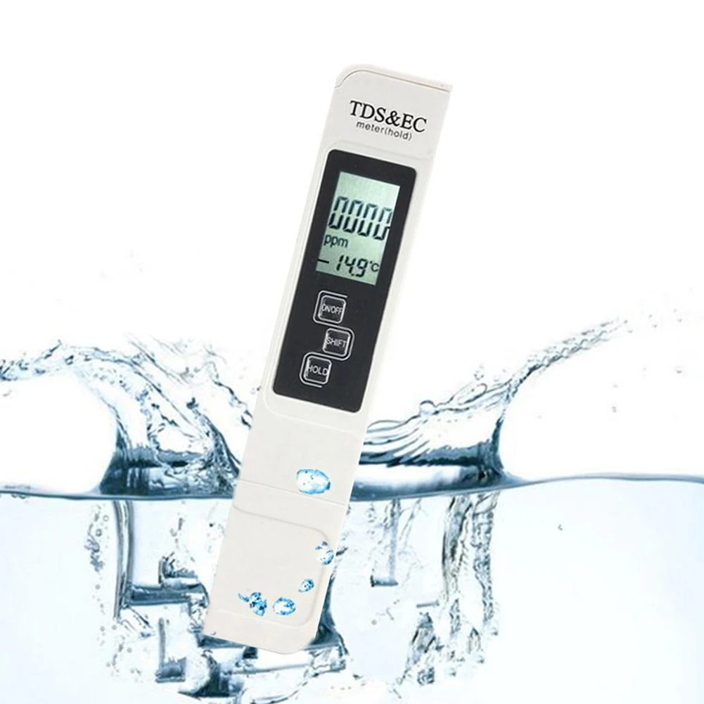 2 шт. 0,0-14,0 рН-метр+ 0-9990ppm Цифровой TDS EC метр тестер ЖК-дисплей Чистота воды PPM фильтр Гидропоники Бассейн тестер рН-метр