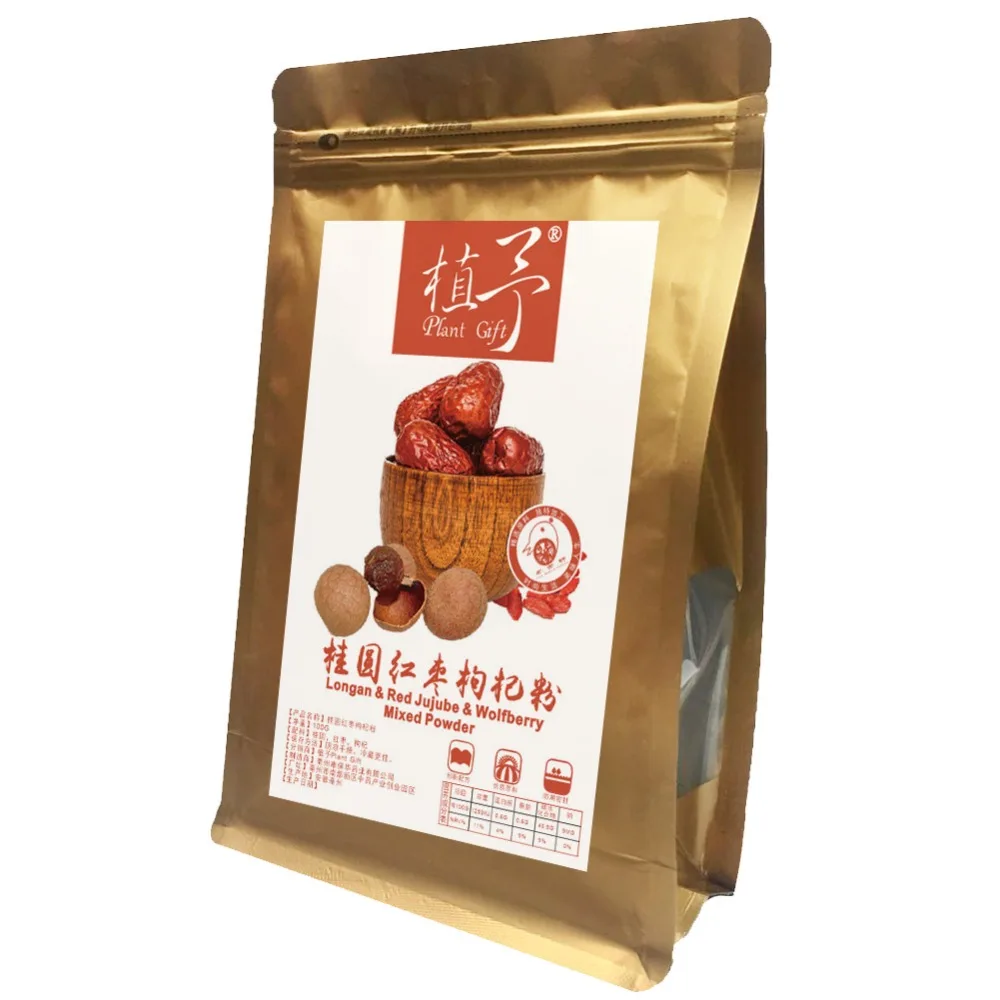 100% чистый натуральный растительный порошок Longan &amp Red Jujube wolfberry Пленочные