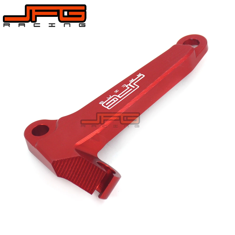 Мотоциклетный ЧПУ красный кабельный зажим сцепления двигателя для HONDA CRF250R 2014 2017