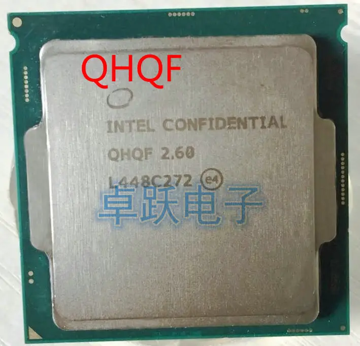 QHQF Инженерная версия процессора INTEL I7 Q0 SKYLAKE как QHQG 2 6G 1151 8WAY 95W DDR3L/DDR4 Графический core