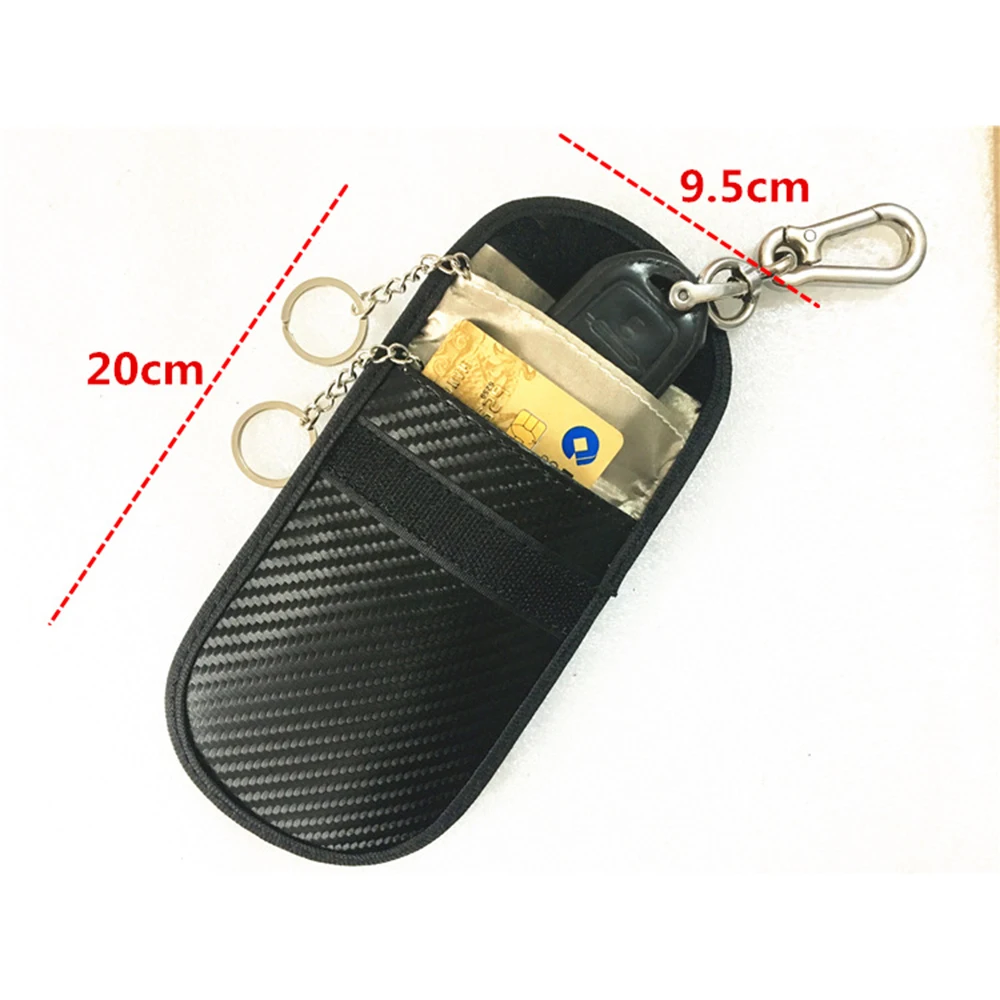 Новая сумка Фарадея клетка Щит Автомобильный ключ Fob сигнал блокирующий чехол Rfid