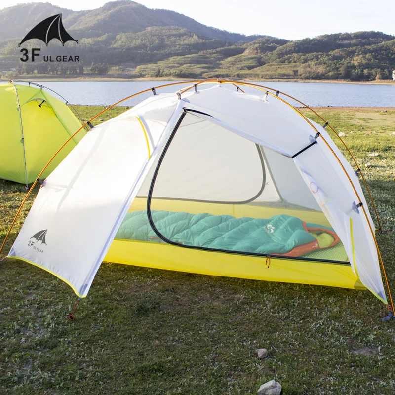 3F UL Gear TaiJi2 Ultralight 15D водонепроницаемый силиконовый с покрытием 2 Мужская палатка
