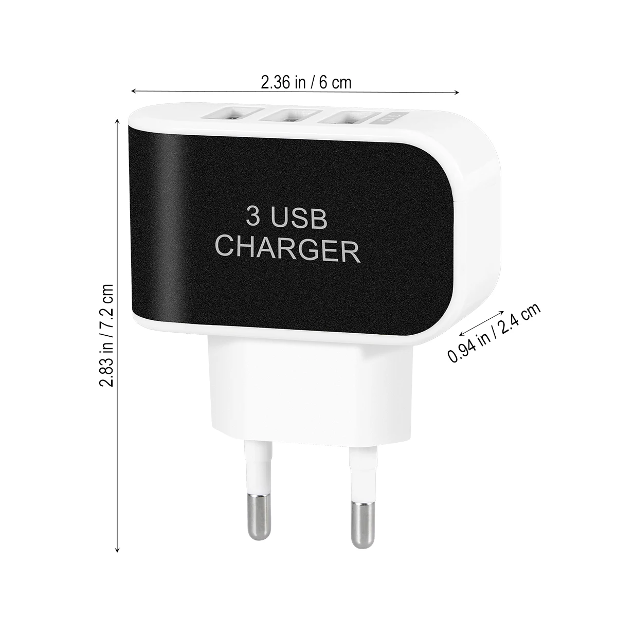 Настенное зарядное устройство с тремя usb портами адаптер питания переменного