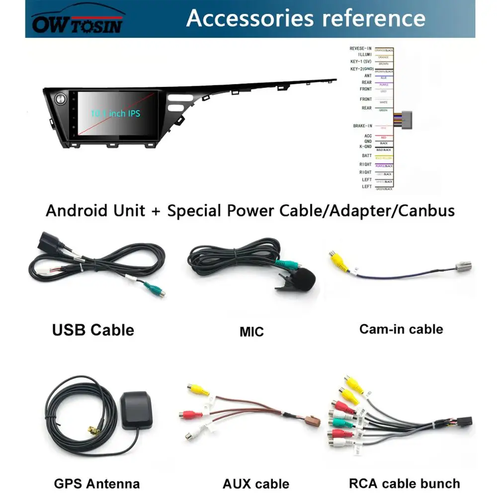 10," ips 8 ядерный 4G+ 64GB Android 9,0 автомобильный DVD мультимедийный радио gps плеер для Toyota Camry DSP CarPlay Parrot BT стерео
