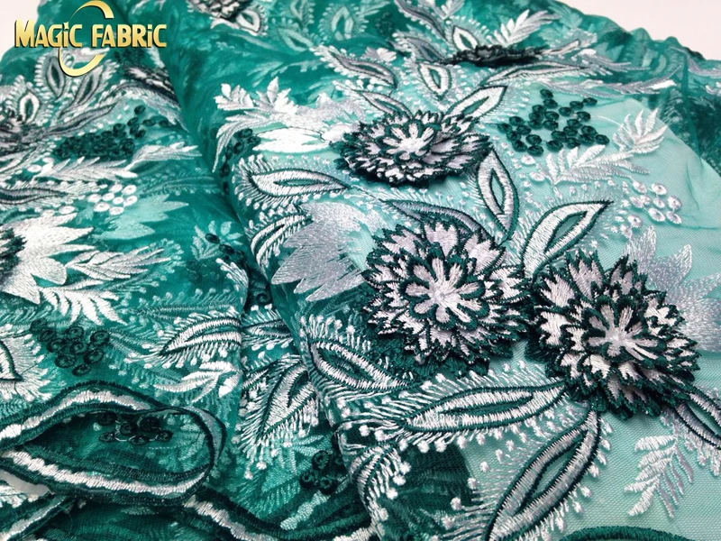 Хороший красочный Африканский чистая кружевной ткани Мода стиль высокого класса