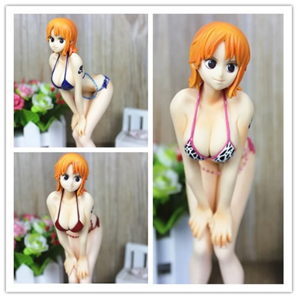 Аниме цельный купальник Nami POP сексуальная фигурка коллекционная игрушка 18 см
