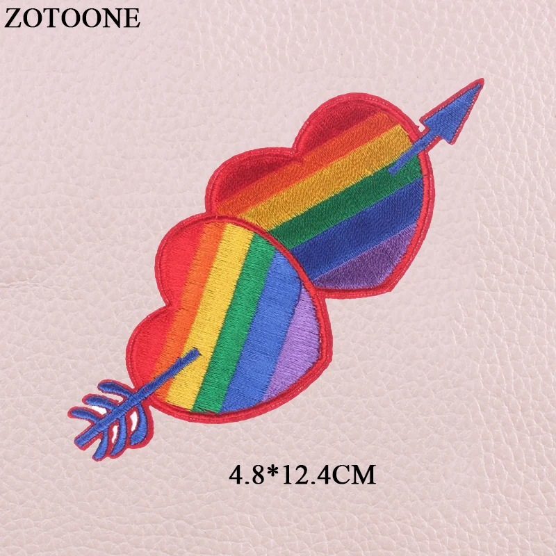 ZOTOONE утюжок на любовь Единорог фрукты еда патчи для одежды Diy Вышивка блесток