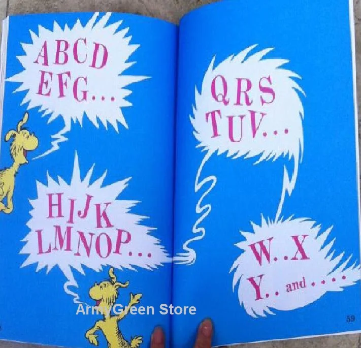 Серия Dr. Seuss, интересный сюжет, детская картина, английские книги, детский фестиваль, подарок, 20 книг на выбор