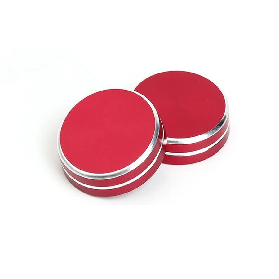 YAQUICKA 5 шт. автомобильный аудио кондиционер кнопка Зажигания декор кольцо Крышка