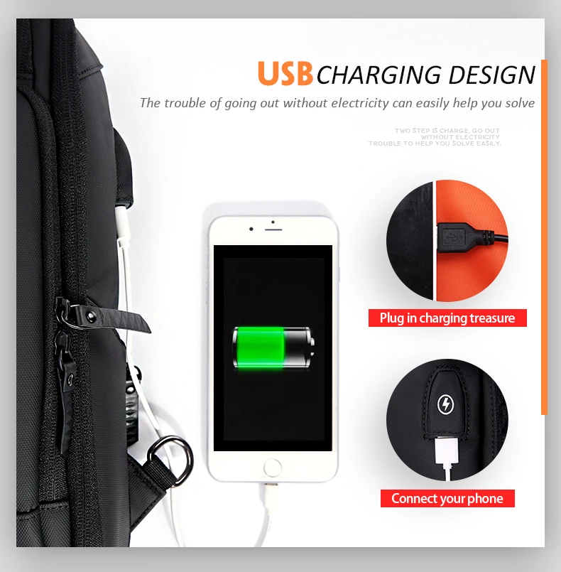 FRN многофункциональный мужской рюкзак для ноутбука 17 дюймов с usb зарядкой, водонепроницаемый рюкзак большой емкости, рюкзак для путешествий с защитой от кражи, мужской рюкзак