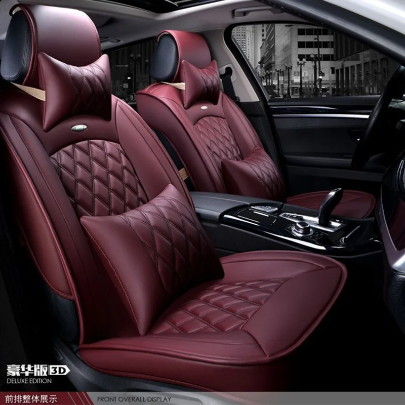 Чехол из мягкой кожи для автомобильного сиденья чехол TOYOTA Corolla RAV4 Highlander Prius Camry