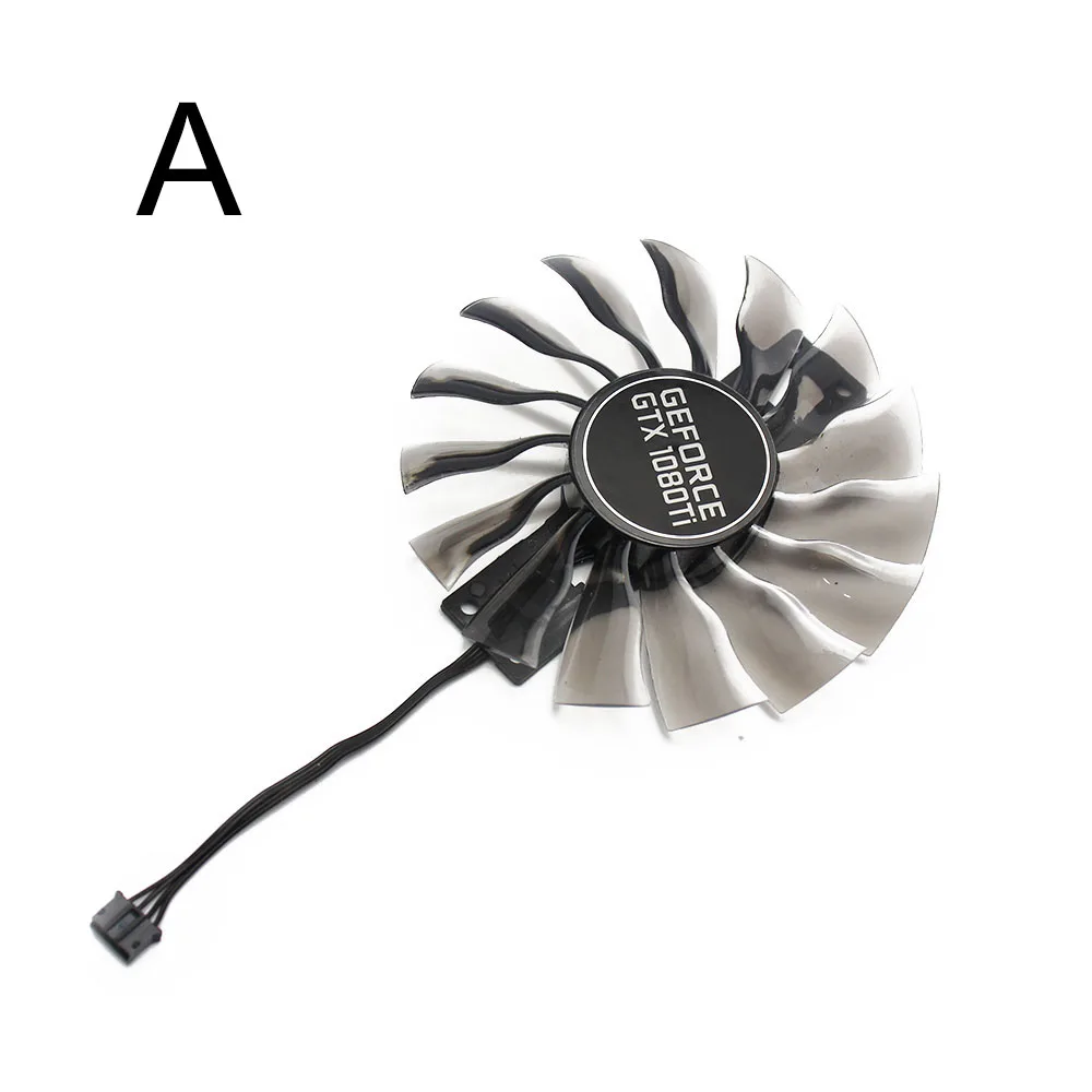 A 1PCS 95 мм GAA8S2H GTX1080Ti альтернатива GPU VGA кулер вентилятор для Palit GTX 1080Ti супер JetStream Grahics карты VGA Замена - Цвет лезвия: A 1PCS