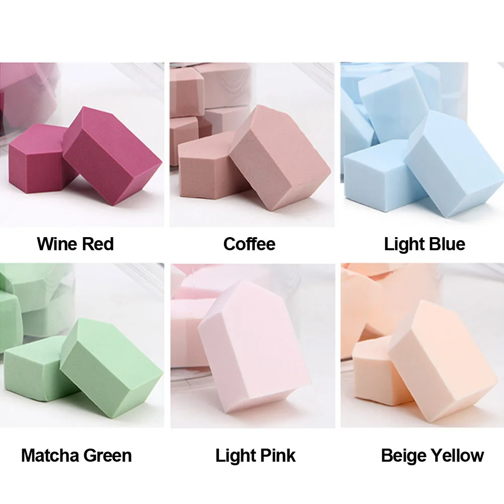 10 шт. макияж влажной и сухой леди для женщин мягкие Портативный косметический