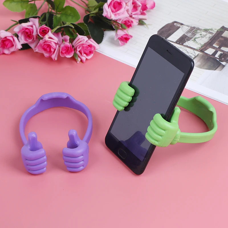 Универсальный Регулируемый пластиковый держатель для мобильного телефона