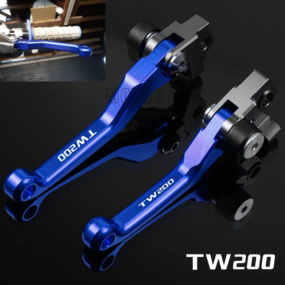 Для Yamaha TW200 TW 200 2000- CNC алюминиевый мотоцикл Dirtbike Dirt велосипед ямы мотокросса Pivot тормозные рычаги сцепления