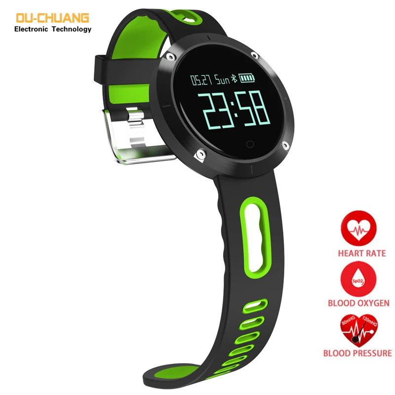 Новый смарт-браслет на запястье сердечного ритма крови Давление кислорода