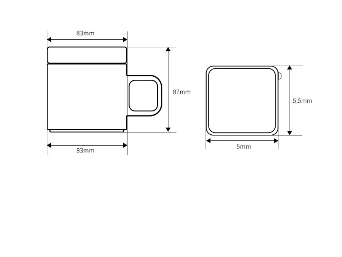 Беспроводной термос чашка 55 градусов 250 мл грелка постоянная теплая