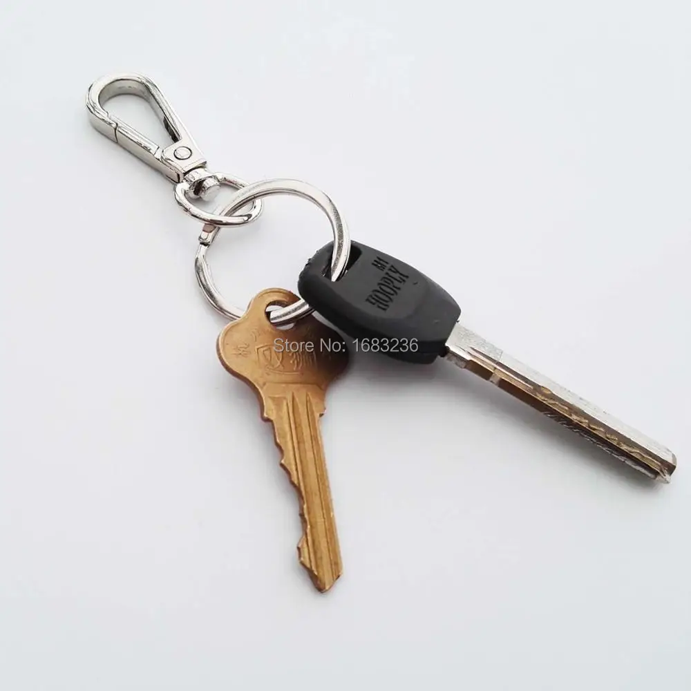 Металлический поворотный брелок для ключей с омарами автомобильный застежка