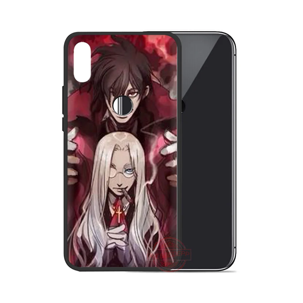 WEBBEDEPP аниме Hellsing Alucard вентилятор ТПУ чехол для телефона Huawei P10 P20 P30 Lite Pro Y6 Y7 prime 2018 Y9