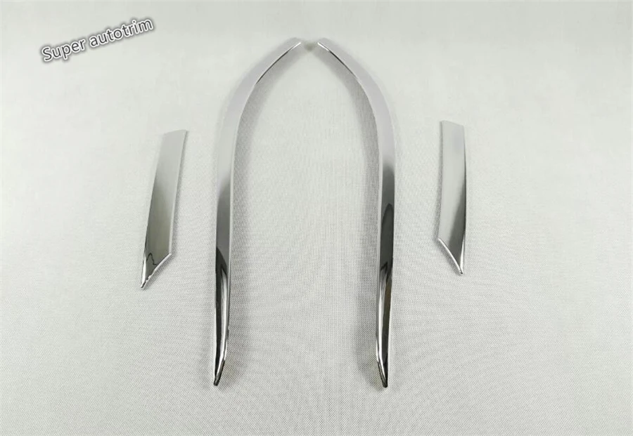 Lapetus Chrome Rear Tail Lights Lamp Eyelid Eyebrow Lid Cover Trim Fit For KIA Sportage 2016 2017 2018 ABS Accessories Exterior |