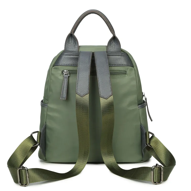 Модный женский рюкзак из плотной ткани Оксфорд вместительная школьная сумка в