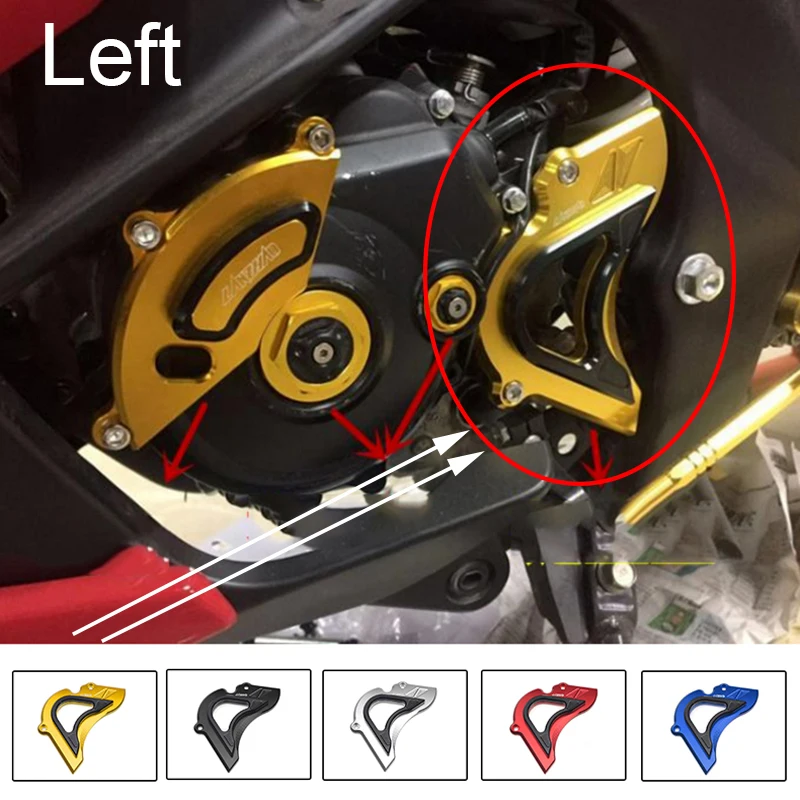

For YAMAHA YZF R15 YZF-R15 R15 2015 2016 2017 Front Sprocket Chain Cover Guard Protector Case Motorcycle accessories
