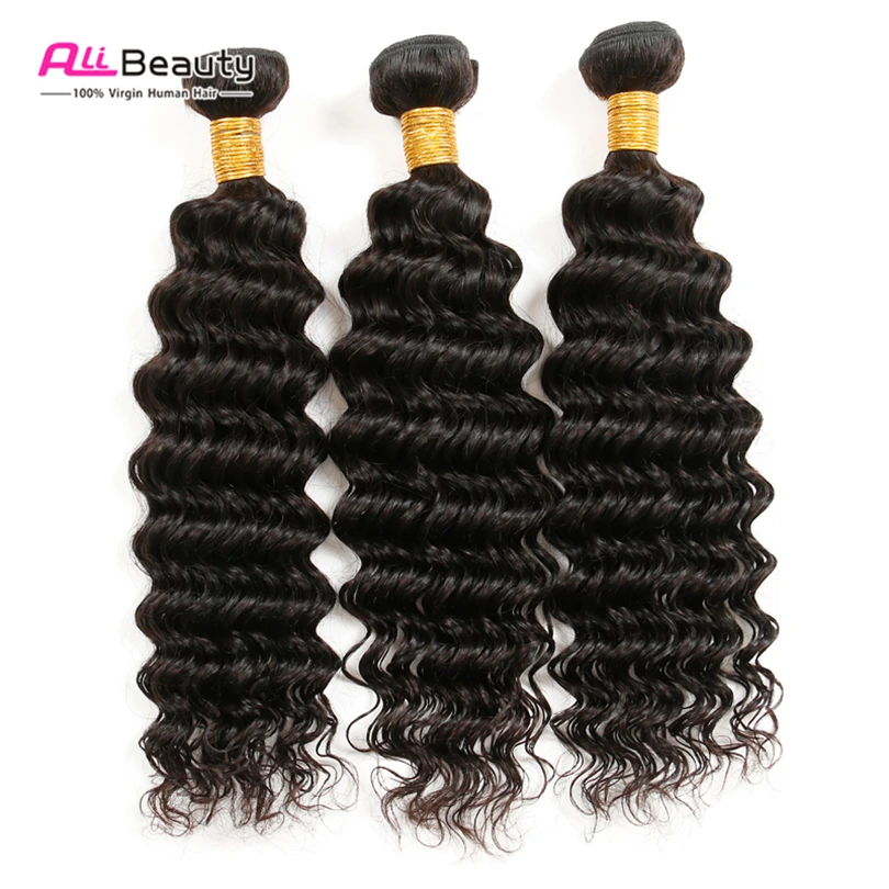 Мягкий Человеческих Волос 1B Глубокая Волна Вьющиеся Волосы Необработанные 7А