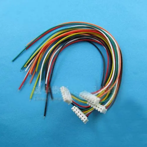 XH2.54 6P XH 20 см 200 мм одноголовый ленточный кабель электронная линия 1007 26AWG dupont провод
