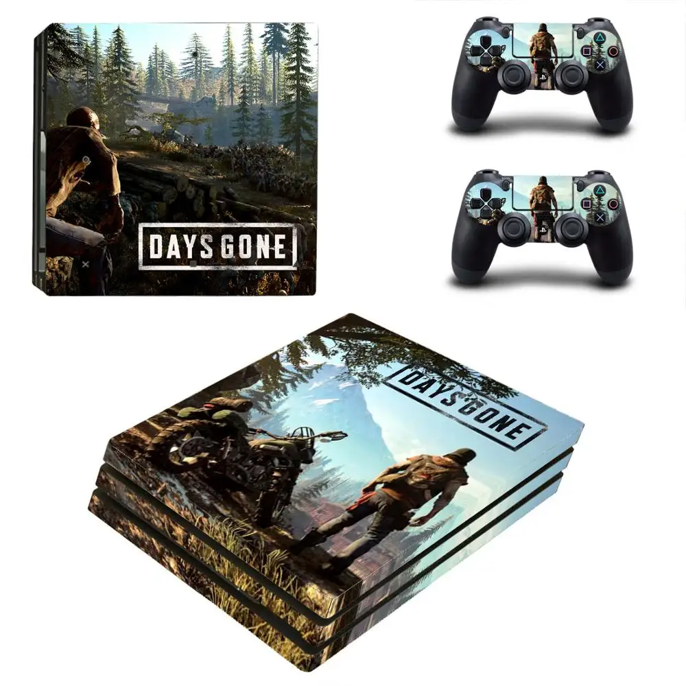 Days Gone PS4 Pro наклейка кожи для playstation 4 консоль и контроллер Dualshock Skins s Наклейка