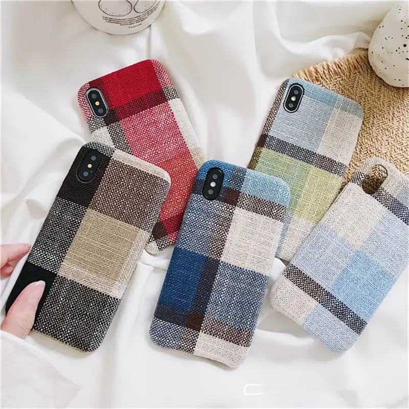 QINUO тканевый зимний чехол для телефона для iphone 8 X XR XS MAX задняя крышка мягкий чехол s для iphone 6S 6 7 8 Plus милый корпус теплый чехол