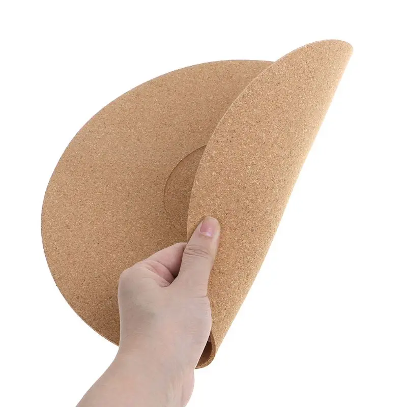 Пробковый поворотный коврик Audiophile 2 мм/3 мм антистатические анти-встряхивание Slipmat Pad LP Виниловая пластинка аксессуары