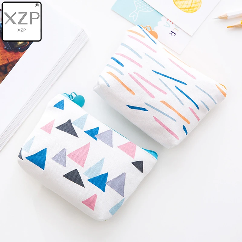 XZP женский милый маленький кошелек на молнии для девочек денег Женский ключей