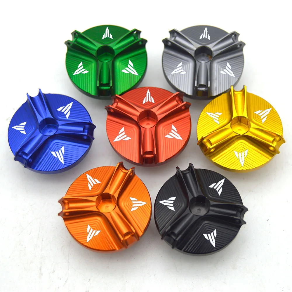 

Motorcycle Accessories Engine Oil Filter Cup Plug Cover Screw For YAMAHA MT-01 MT-07 MT-25