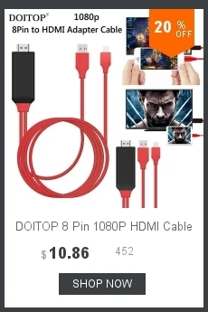 DOITOP MiraScreen беспроводной WiFi дисплей ключ 1080P HD HDMI ТВ Видео Аудио адаптер приемник для IOS 8,0 и Android 4,4 или выше