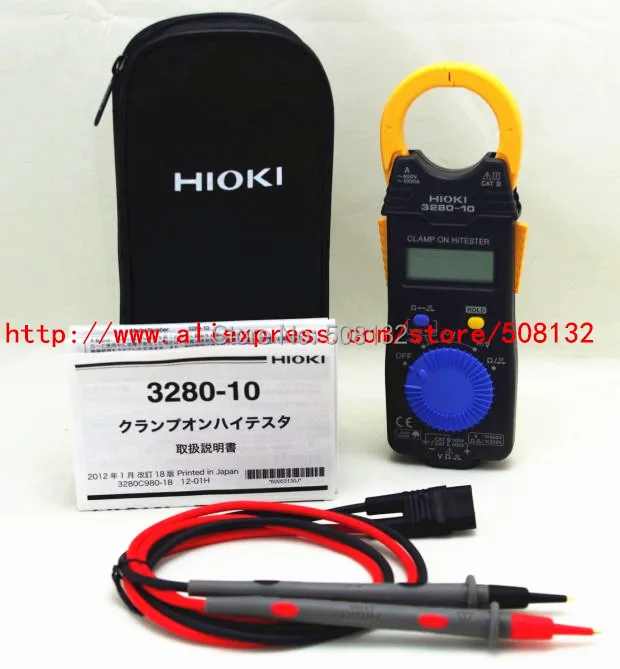 HIOKI 3280 10F Замена 10 клещи Тестер высокой мощности 1000A HiTESTER AC DC 10|clamp meter|meter clampclamp tester |