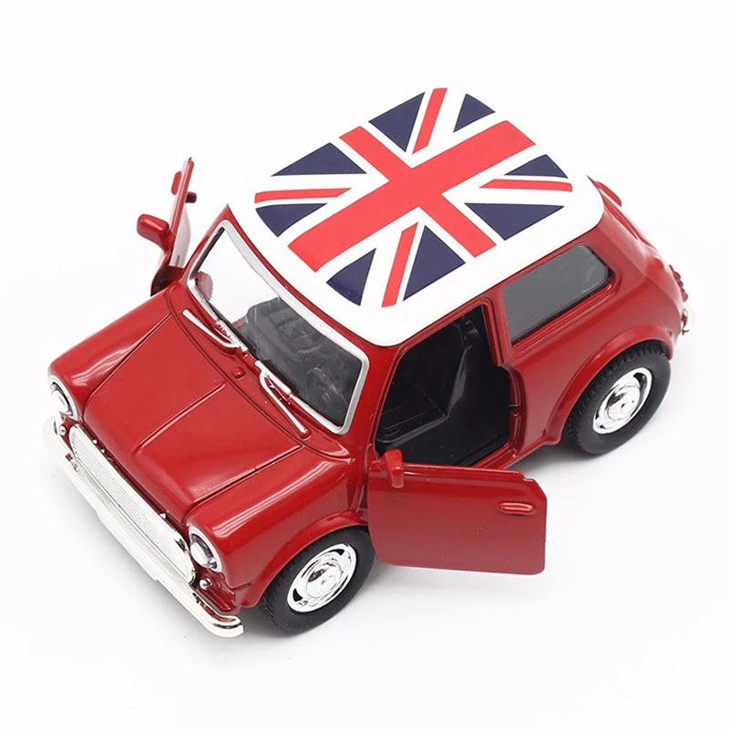 Литой под давлением Мини-фотоальбом в масштабе 1:38 задняя фотография винтажная