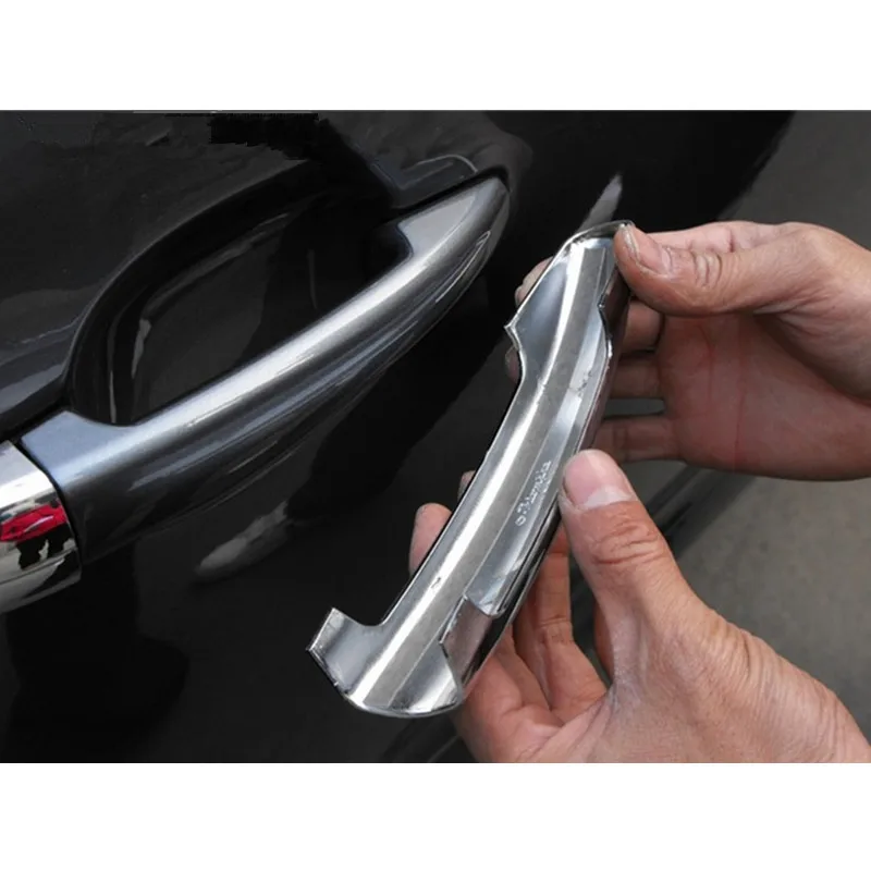 Крышка автомобильной дверной ручки крышка для Peugeot 308 ABS хромированные