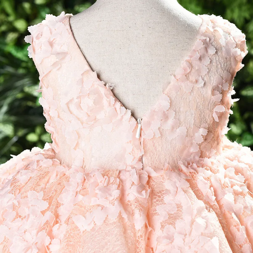 Girls Dress Flowers Baby Baptism Christmas 1st Birthday Princess Girl Dresses For Party And Wedding Teenage Ball Gown | Детская одежда