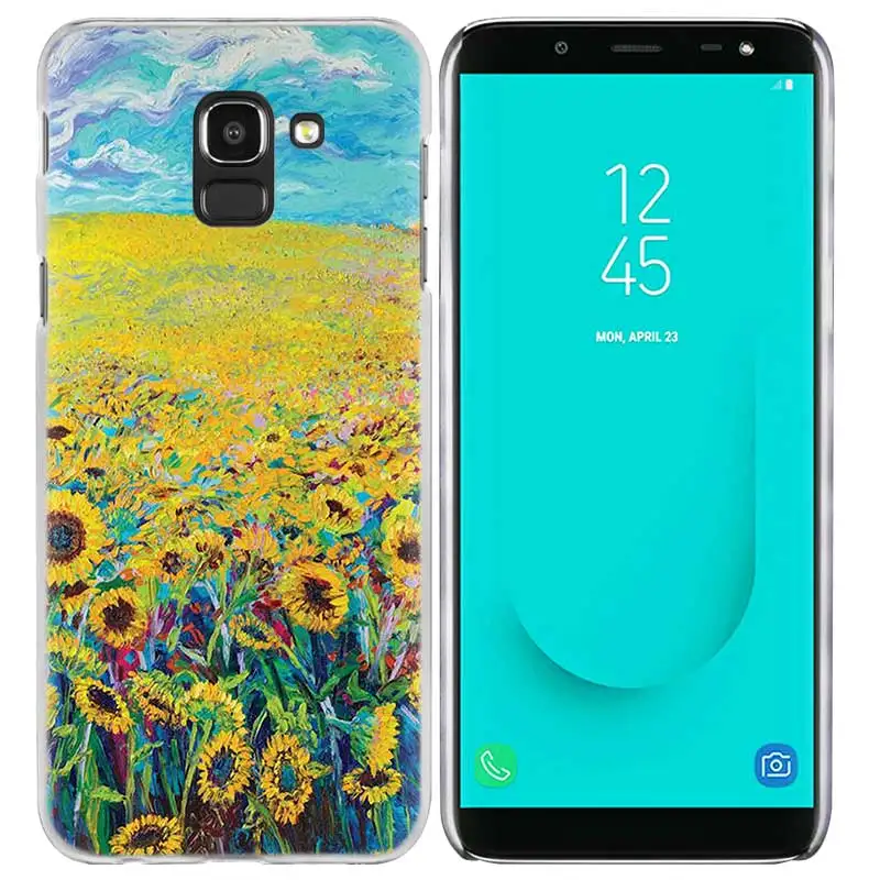 Эстетическое Ван Гог чехол КРЫШКА ДЛЯ samsung Galaxy A50 A70 A60 A40 A30 A20e A10 A9 A8 A7 A6 A5 J8 J7 J6 J5 J4 Plus Prime
