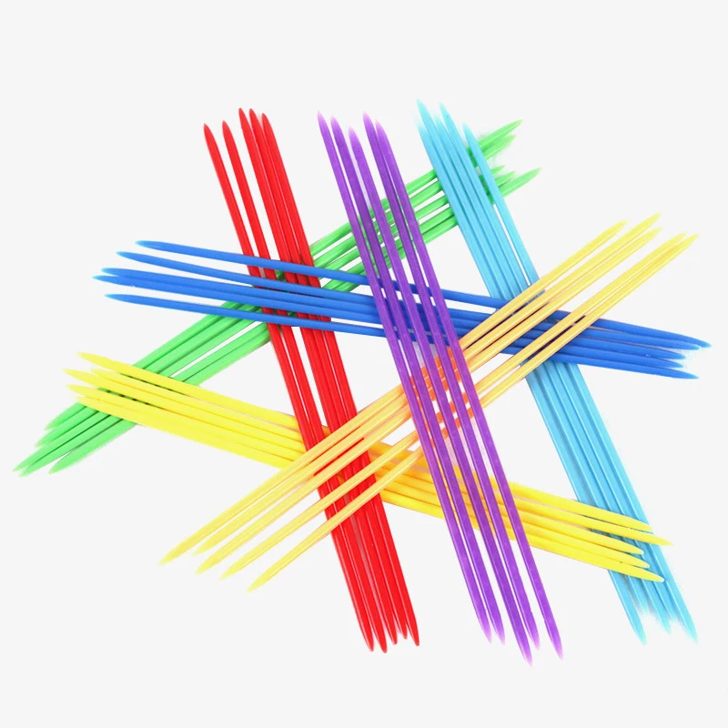 100 шт. радужные Счетные палочки настольные игры для детей Взрослые Семейные